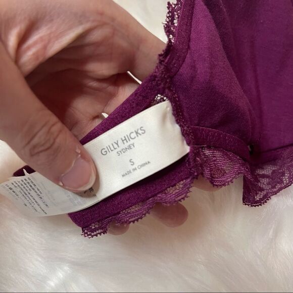 Gilly Hicks Sydney Halter Lace Bralette S - Picture 5 of 5
